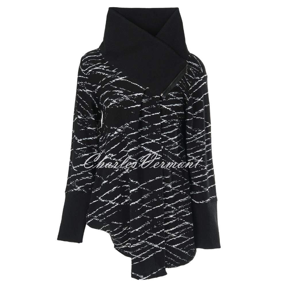 Black cover up sweater best sale