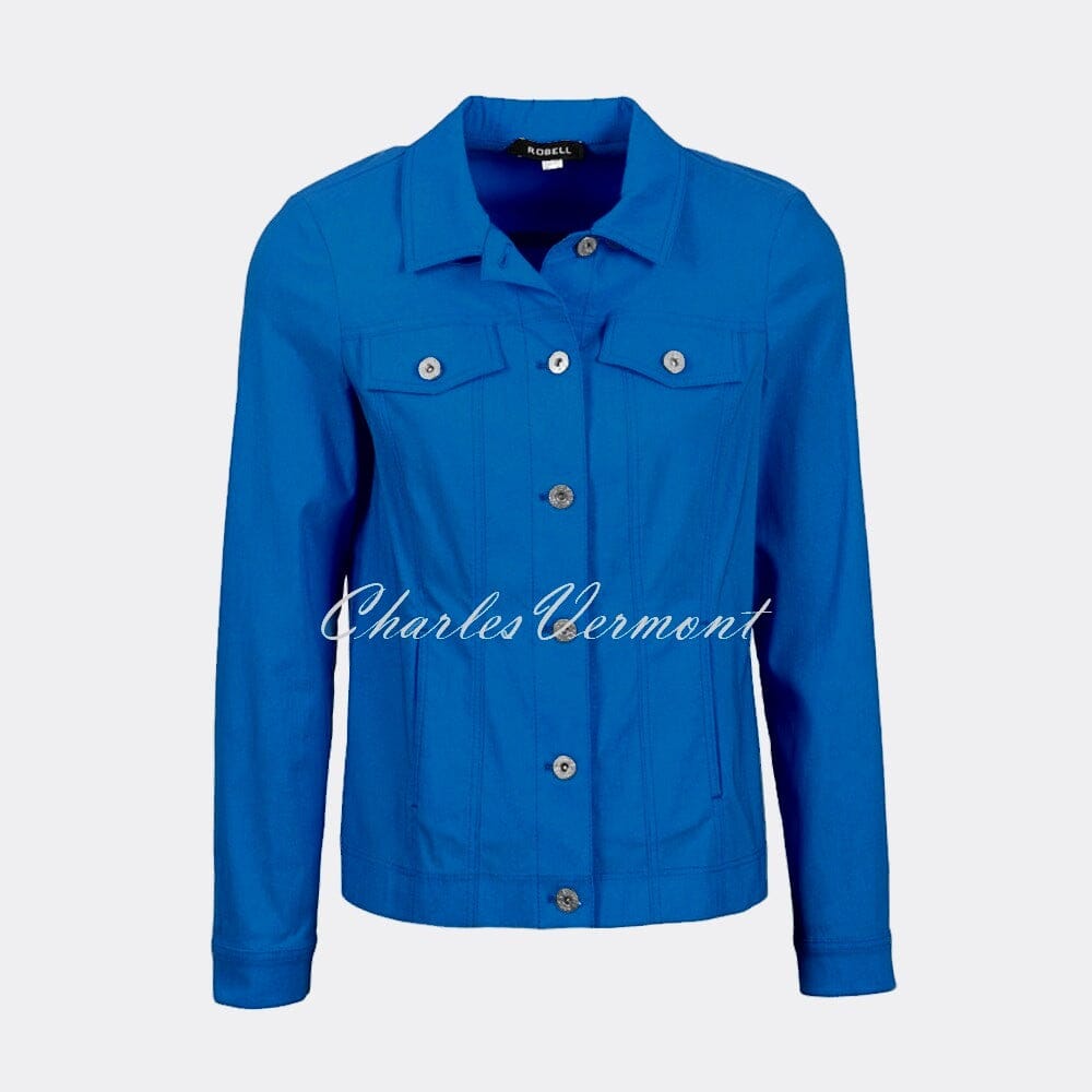 Royal blue jean clearance jacket