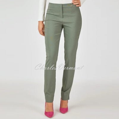 Robell Marie Trouser 51412-5499-881 (Ivy Green) – SHORTER LENGTH 29"