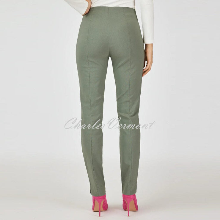 Robell Marie Trouser 51412-5499-881 (Ivy Green) – SHORTER LENGTH 29"