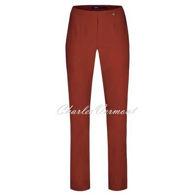 Robell Marie Trouser 51412-5499-290 (Chestnut) – SHORTER LENGTH 29"