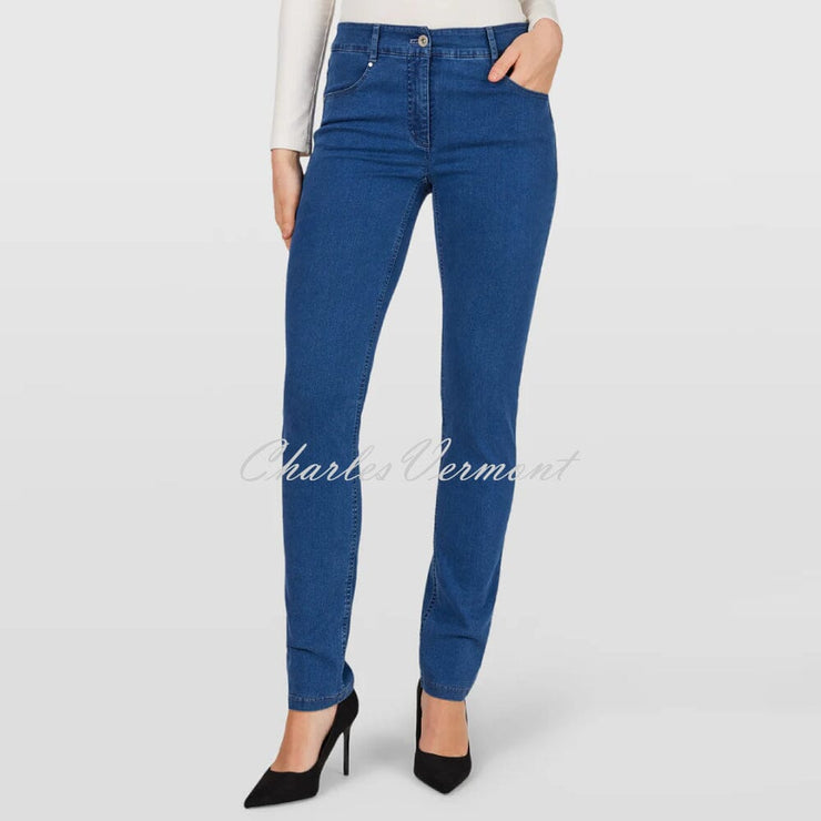 Robell Elena Full Length Jean 51455-5448-64 (Denim Blue)