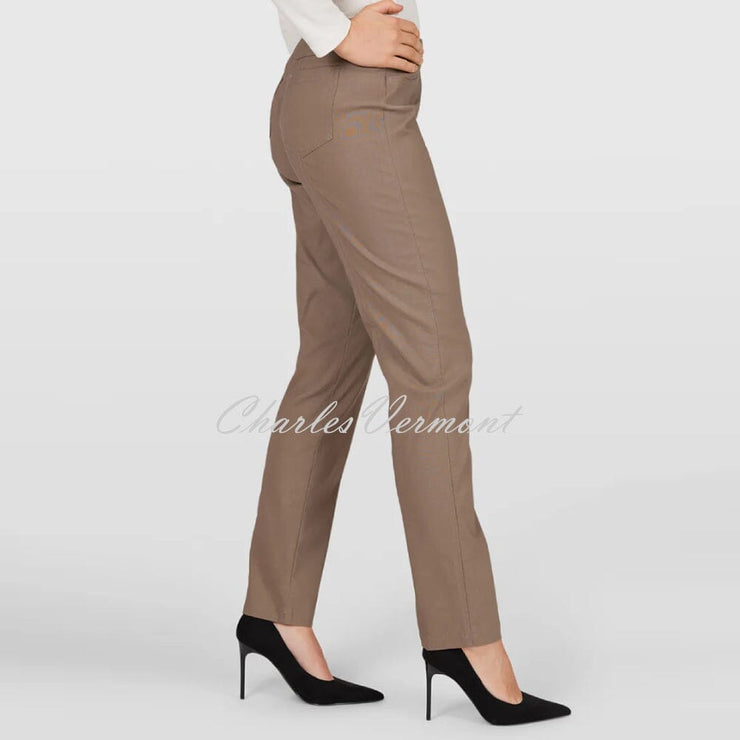 Robell Bella Trouser 51559-5499-17 (Taupe) – SHORTER LENGTH 29"