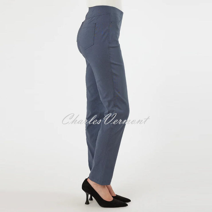 Robell Bella Full Length Trouser 51559-5499-64 (Steel Blue)