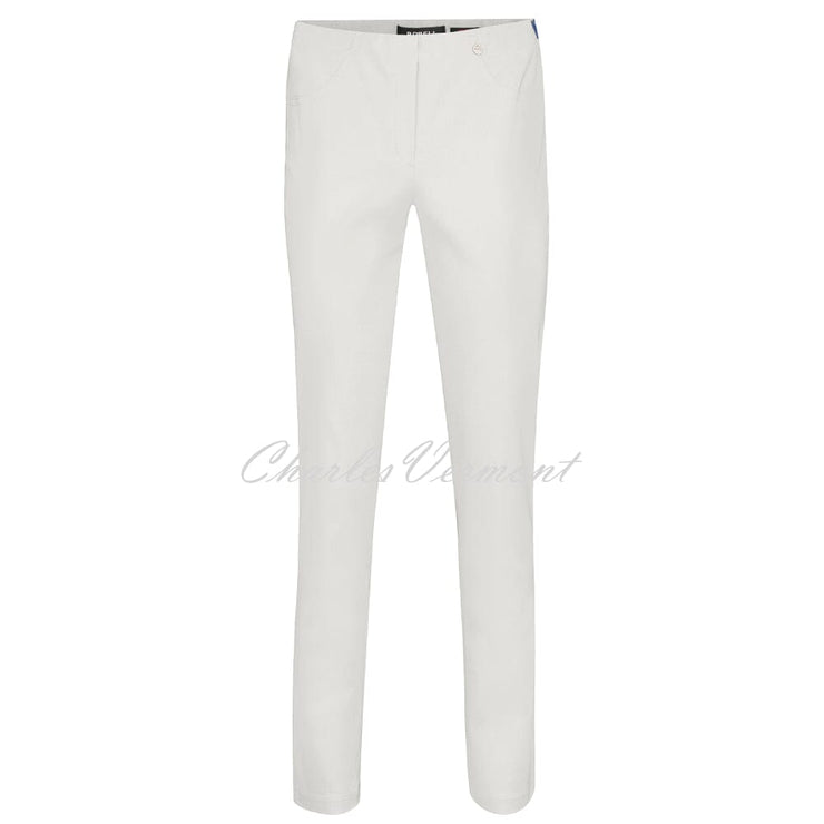 Robell Bella Trouser 51559-5499-11 (Winter White) – SHORTER LENGTH 29"