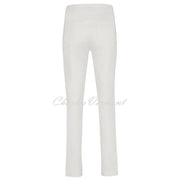 Robell Bella Trouser 51559-5499-11 (Winter White) – SHORTER LENGTH 29"