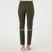 Robell Bella Trouser 51559-5499-187 (Forest Green) - SHORTER LENGTH 29''