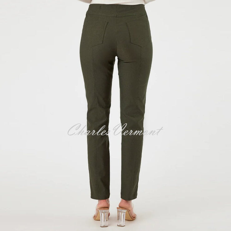 Robell Bella Trouser 51559-5499-187 (Forest Green) - SHORTER LENGTH 29''