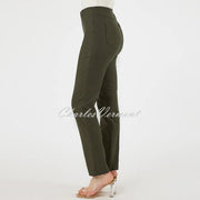 Robell Bella Trouser 51559-5499-187 (Forest Green) - SHORTER LENGTH 29''