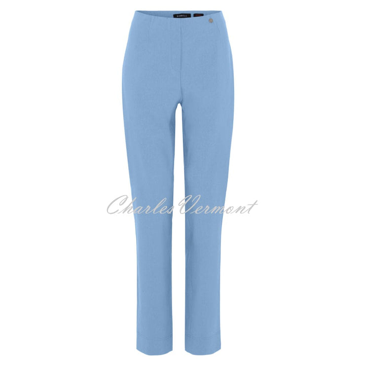 Robell Marie Full Length Trouser 51412-5499-611 (Light Blue)