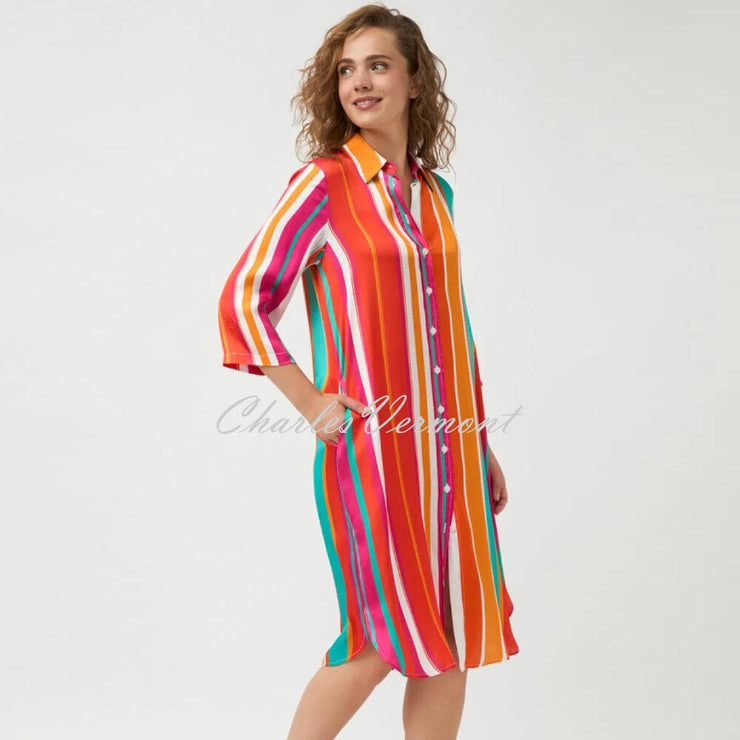 Tinta 'Mulan' Striped Shirt Dress - Style 3803420