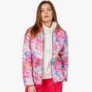 Frandsen Lightly Padded 2-In-1 Reversible Jacket - Style 226-588-4410 (Pink / Multi)