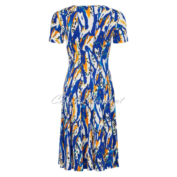 Tia Abstract Print Dress - Style 78355-7944-67