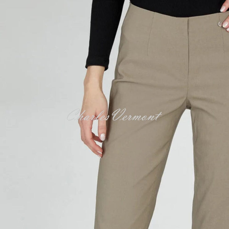 Robell Marie Full Length Trouser 51412-5499-17 (Taupe)