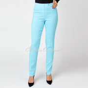 Robell Bella Full Length Trouser 51559-5499-750 (Pacific Turquoise)