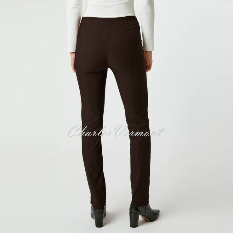 Robell Rose Full Length Super Slim Trouser 51673-5499-39 (Dark Brown)