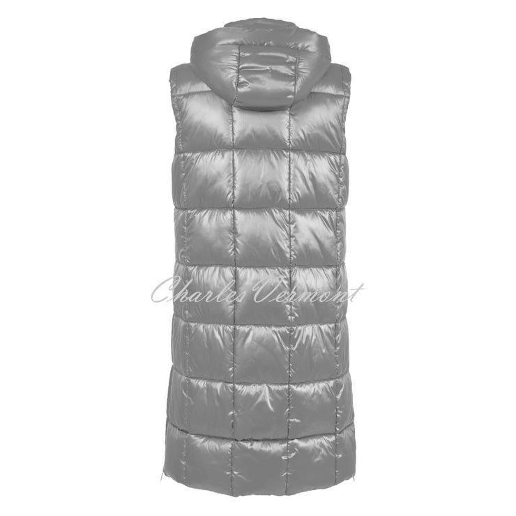 Frandsen Longline Padded Gilet - Style 768-580-96 (Silver Grey)