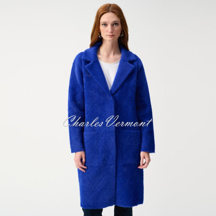 Joseph Ribkoff Longline Coat - Style 233951 (Royal Sapphire)