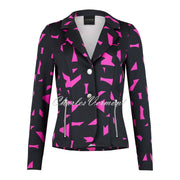 I'cona Abstract Print Blazer Jacket - Style 67280-60258-550