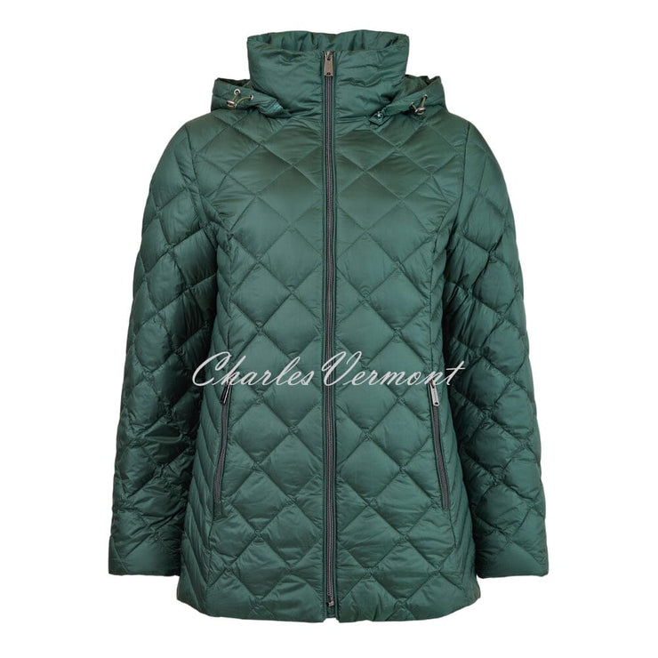 Normann Quilted Jacket - Style 8423-400-79 (Dark Green)