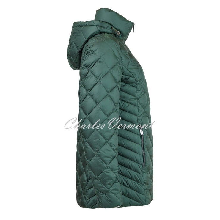 Normann Quilted Jacket - Style 8423-400-79 (Dark Green)