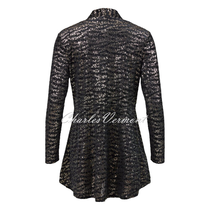 Tia Animal Print Cover Up Jacket - Style 77631-7854-88