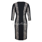 Tia Animal Print V-Neck Dress - Style 78841-7862-90