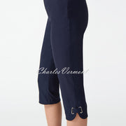 Joseph Ribkoff Capri Trouser - Style 242051 (Midnight Blue)