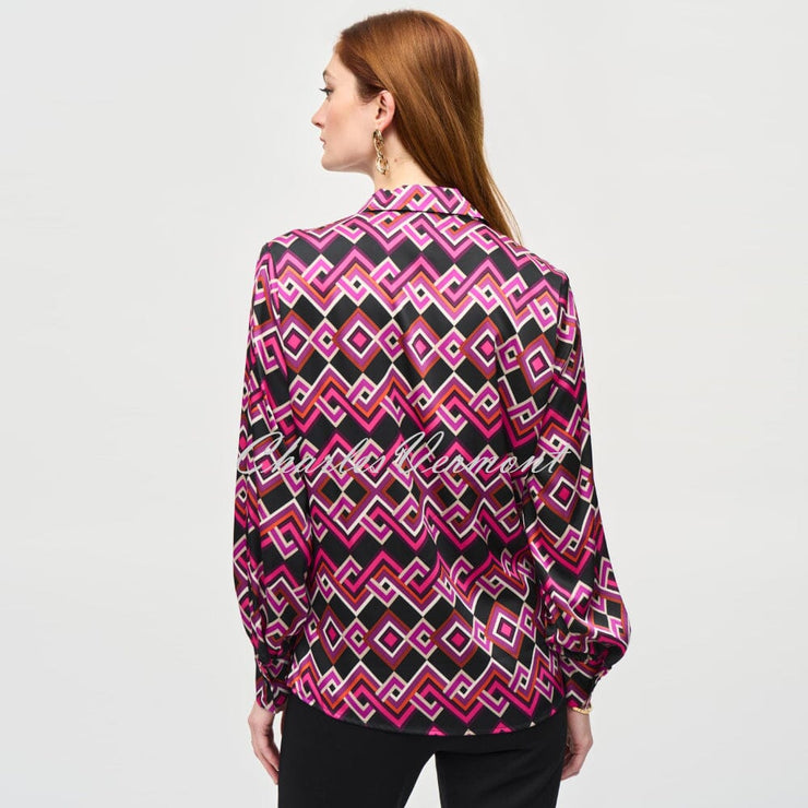 Joseph Ribkoff Geometric Print Blouse - Style 243166