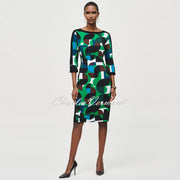 Joseph Ribkoff Geometric Print Dress - Style 243324