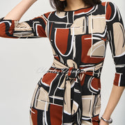 Joseph Ribkoff Abstract Print Dress - Style 243325