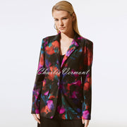 Joseph Ribkoff Colour-Burst Print Blazer Jacket - Style 243723