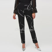 Joseph Ribkoff Abstract Print Trouser - Style 244119