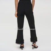 Joseph Ribkoff Trouser With Fringe Hem - Style 244193