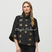 Joseph Ribkoff Geometric Trapeze Jacket - Style 244205