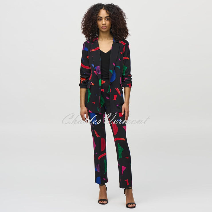 Joseph Ribkoff Abstract Print Blazer Jacket - Style 244231