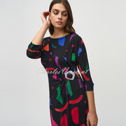 Joseph Ribkoff Abstract Print Dress - Style 244240