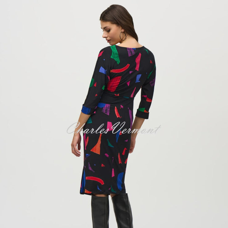 Joseph Ribkoff Abstract Print Dress - Style 244240