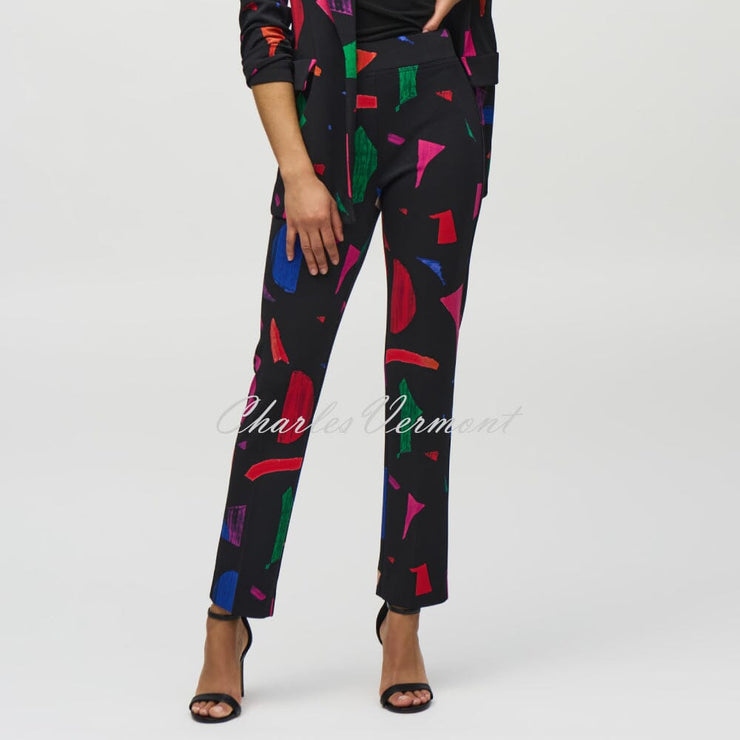 Joseph Ribkoff Abstract Print Trouser - Style 244245