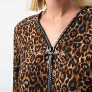 Joseph Ribkoff Animal Print Tunic Top - Style 244252