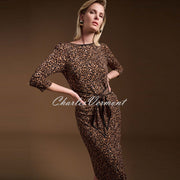 Joseph Ribkoff Animal Print Dress - Style 244254