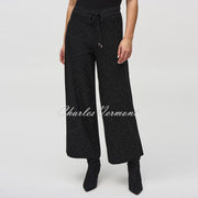 Joseph Ribkoff Sequin Knit Culotte Trouser - Style 244922