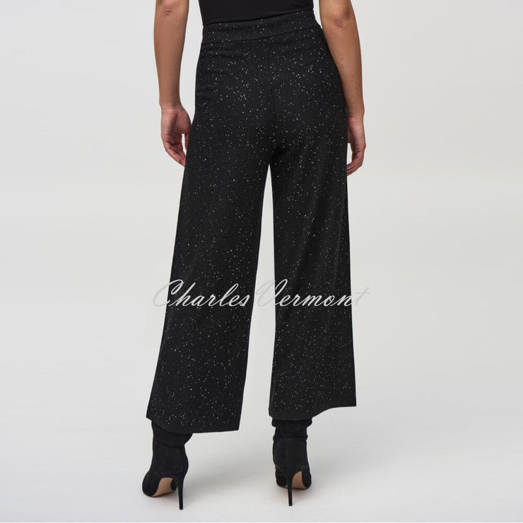 Joseph Ribkoff Sequin Knit Culotte Trouser - Style 244922