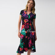 Joseph Ribkoff Tropical Print Dress - Style 251011