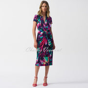 Joseph Ribkoff Tropical Print Dress - Style 251042