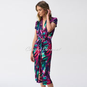 Joseph Ribkoff Tropical Print Dress - Style 251042