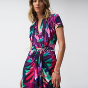 Joseph Ribkoff Tropical Print Dress - Style 251042