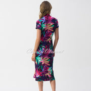 Joseph Ribkoff Tropical Print Dress - Style 251042