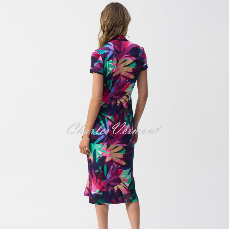 Joseph Ribkoff Tropical Print Dress - Style 251042