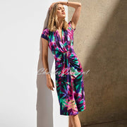 Joseph Ribkoff Tropical Print Dress - Style 251042